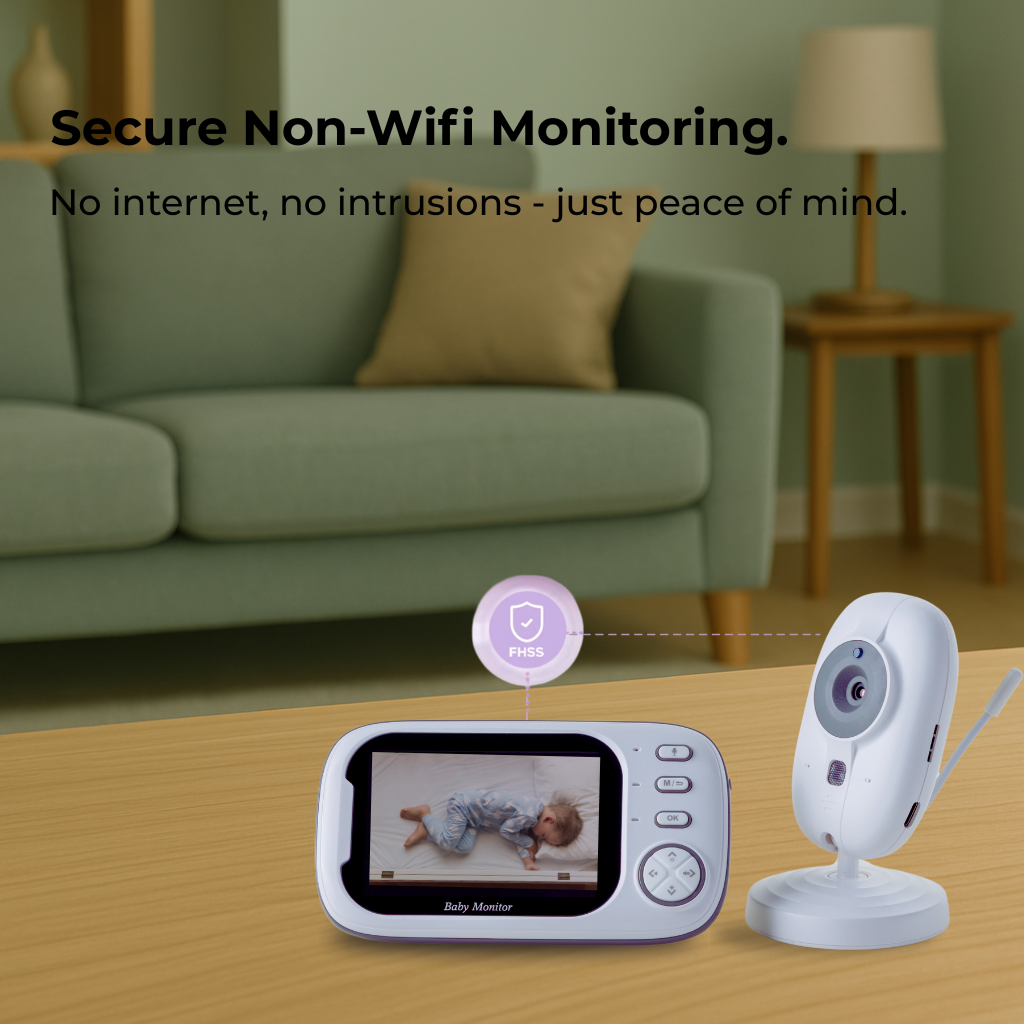 3.5-Inch HD Video Baby Monitor
