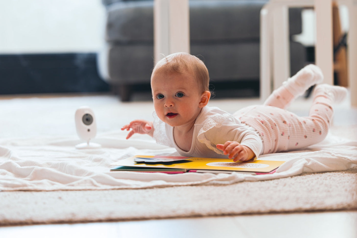 3.5-Inch HD Video Baby Monitor